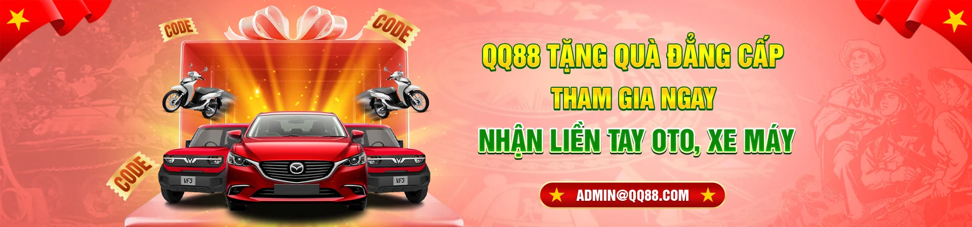 Banner trang chủ QQ88