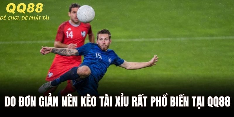 Do đơn giản nên kèo tài xỉu rất phổ biến tại QQ88