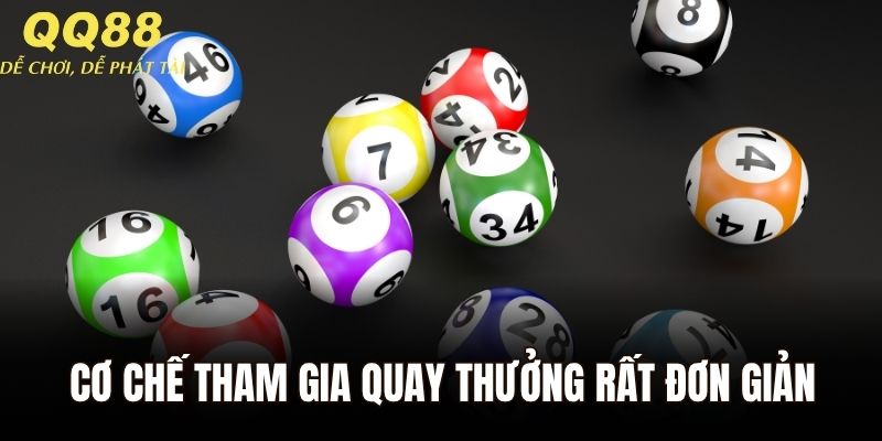 Cơ chế tham gia quay thưởng rất đơn giản