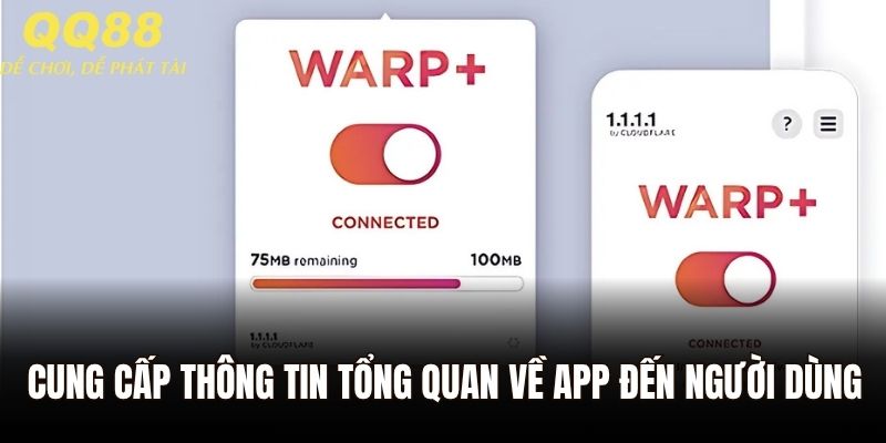 Cung cấp thông tin tổng quan về app đến người dùng